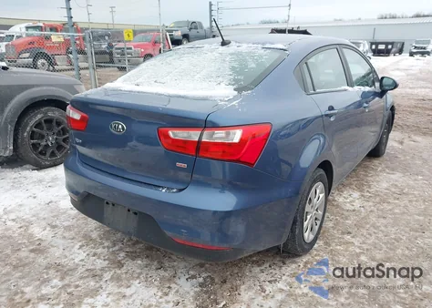 2016 Kia Rio Lx from USA, damaged, VIN KNADM4A37G6694521